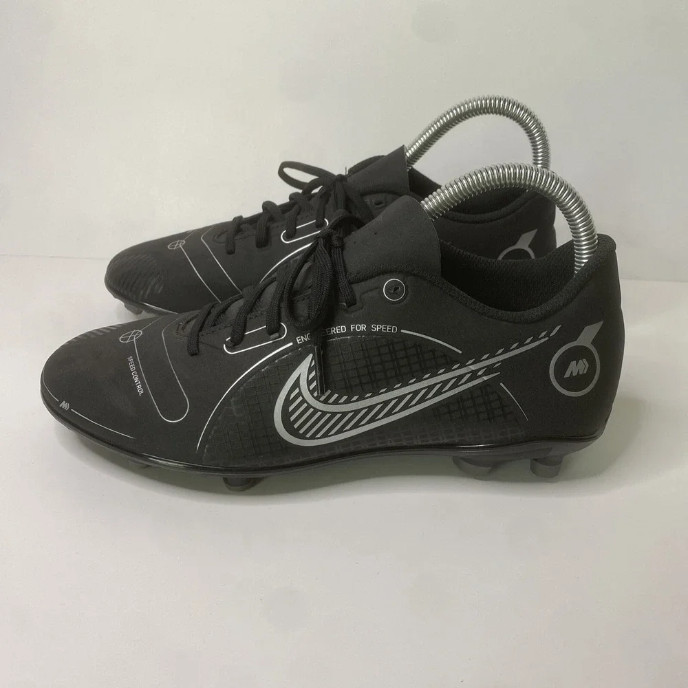 Nike Mercurial Vapor 14 Club FG Soccer Cleats Black Mens 7. wmn 8.5 DJ2903-007‎